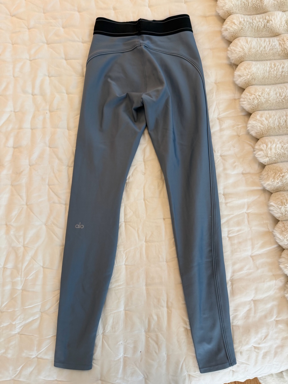 Woman’s Grey/Black Athletic Leggings